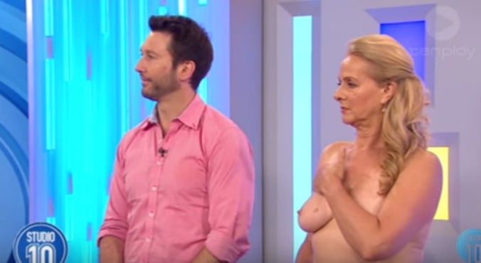 Uk Tv Breast Exam 71