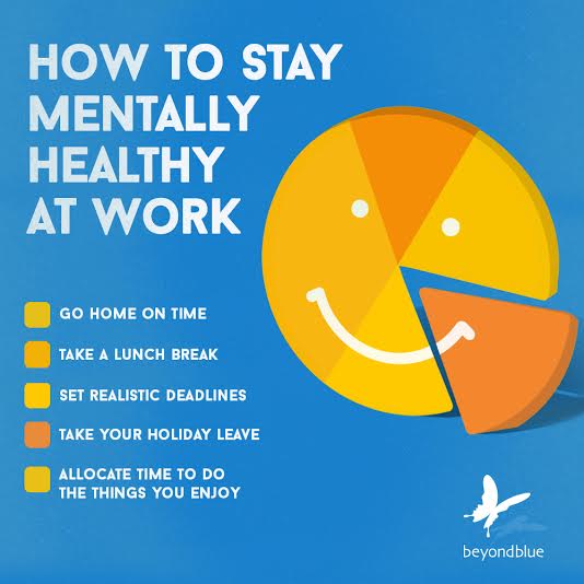 How To Stay Mentally Healthy At Work