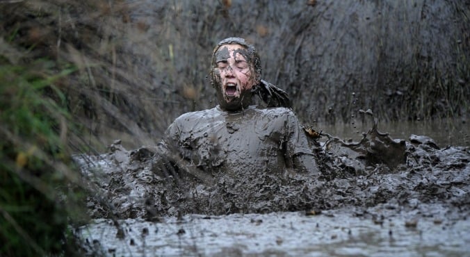 This is why mud runs are bad and need to be done with