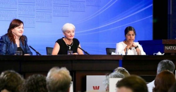 Nalini Joshi mistaken for wait staff