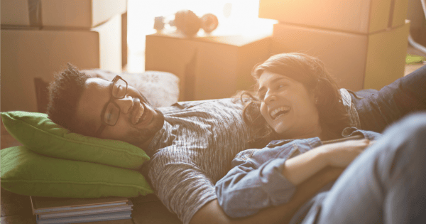 happy couple via istock
