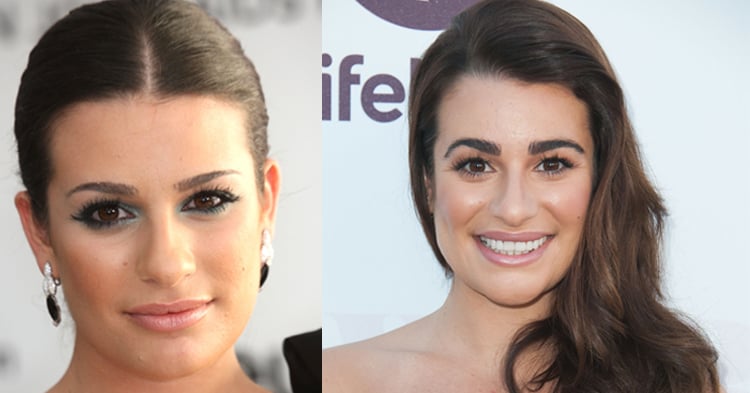 Lea Michele s eyebrows are enormous right now