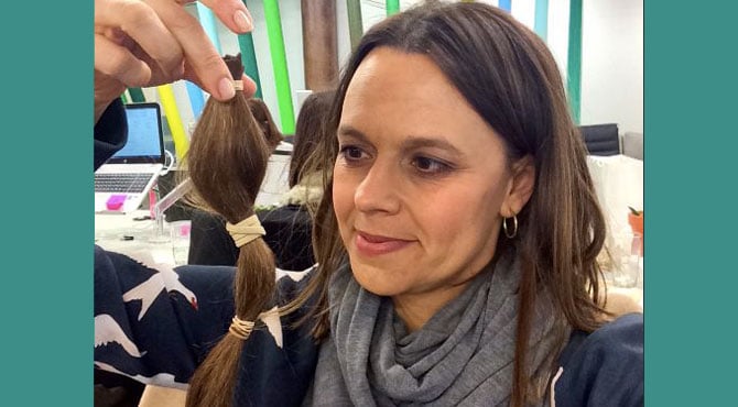 Mia Freedman Donated Her Daughter S Hair To Beautiful Lengths