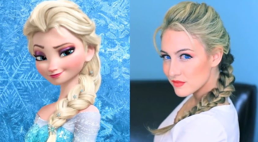 If You Want To Know How To Do Elsa Hair Follow These Easy