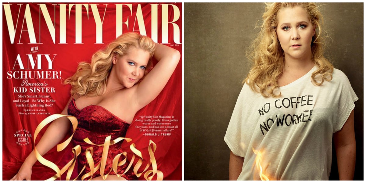 Amy Schumer Is Quite Literally On Fire In Her Vanity Fair Shoot 