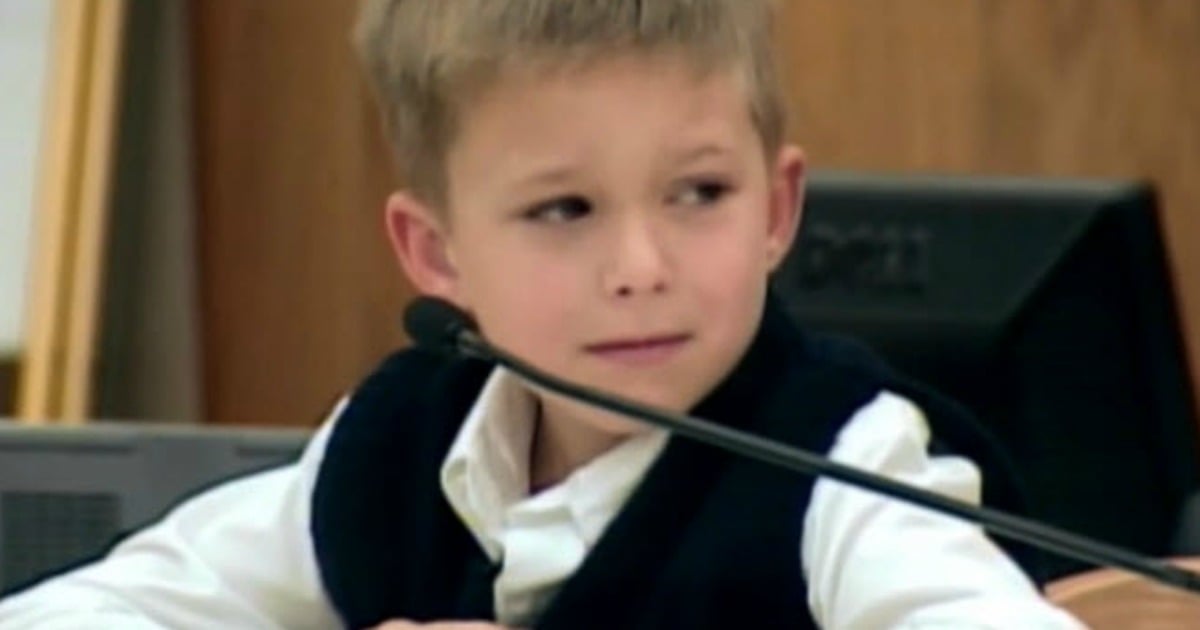 Chilling footage of Amanda Lewis' son accusing her of murder.