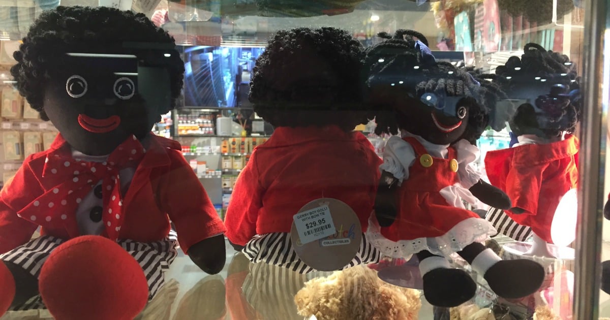 Why are golliwogs seen to be racist?