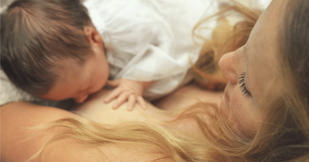 Lesbians Breastfeeding Each Other