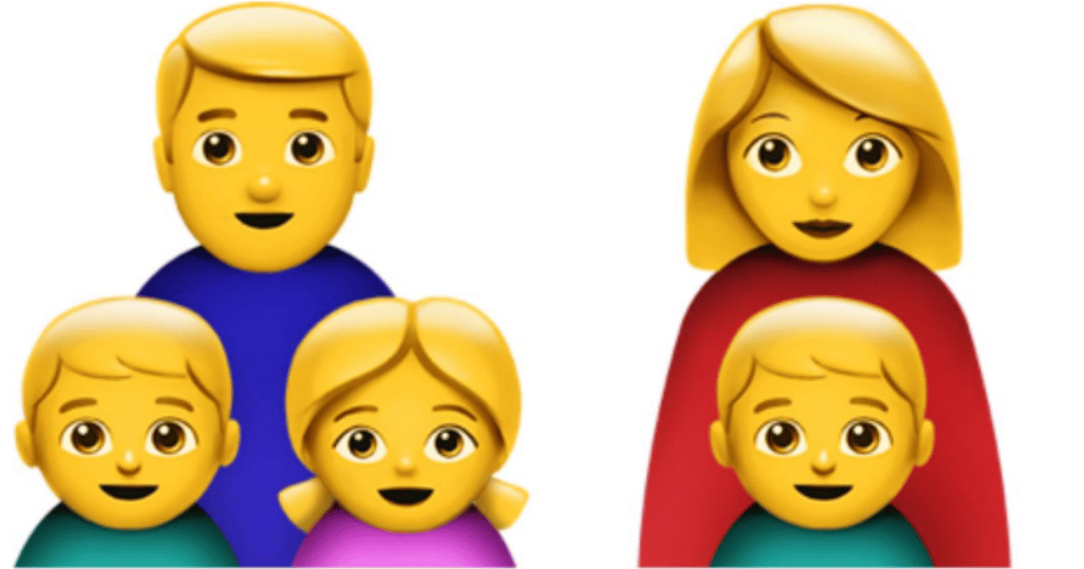 Singleparent emoji getting a lot of love on social media.