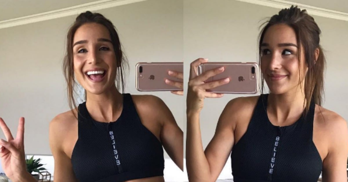 Kayla Itsines The part of Kayla Itsines Vogue Australia shoot fans are concerned about.