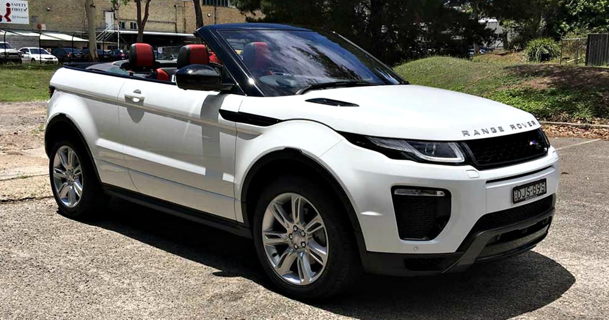 2017 Range Rover Evoque Convertible Review We Test The Hse Dynamic