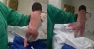 brazil walking newborn