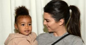 kendall jenner gift north west