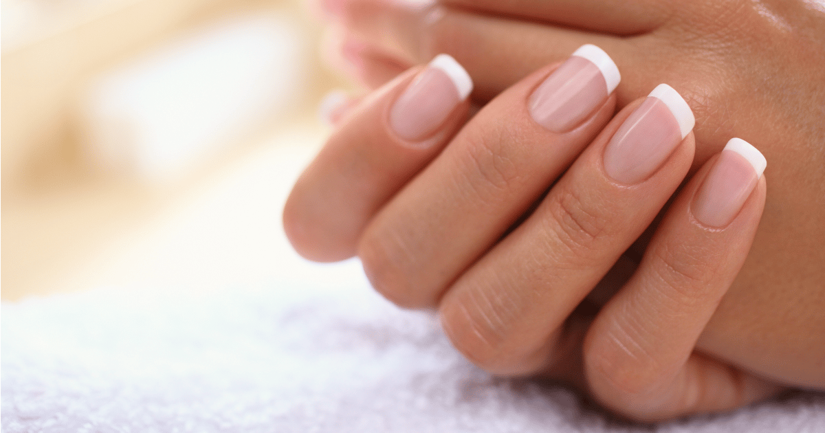 How to create the perfect French manicure at home.