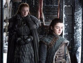 arya and sansa