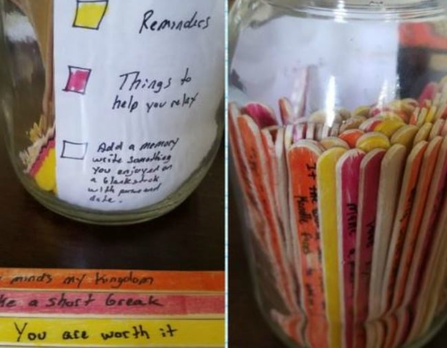 affirmation jar