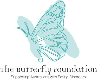 Plate up the Positives: The Butterfly Foundation's new campaign.