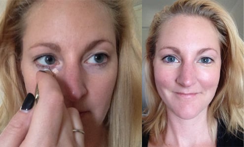 garnier bb cream eye roll on