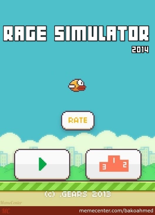 The life + death of Flappy Bird app. Creator chooses to end the game.