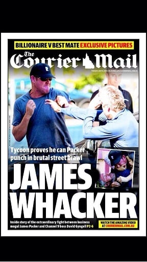 James Packer Fight