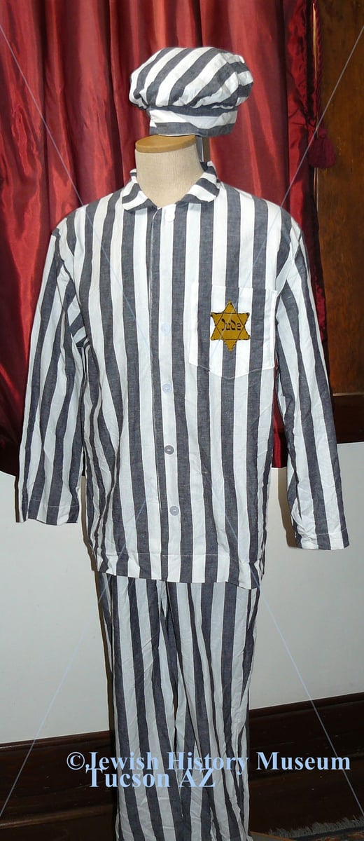 Zara pulled children's t-shirt that looks like a concentration camp uniform