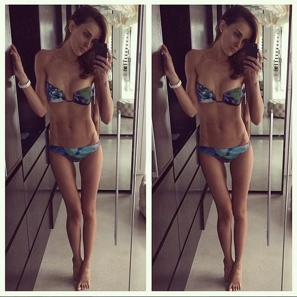 Fifi Box defends Bec Judd after bikini selfie. - 610 x 611 jpeg 75kB