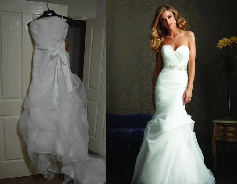 Buying a wedding dress online