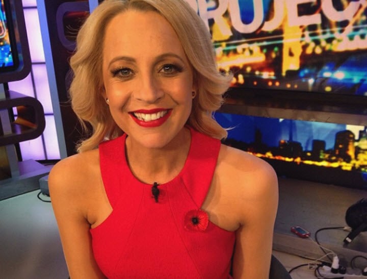 Carrie Bickmore made some great breastfeeding comments.