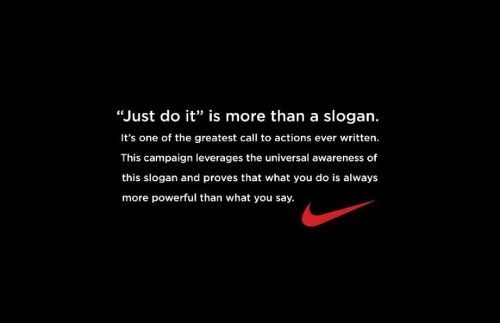 Nikes Just Do It campaign came from murderer. Okay.