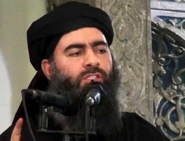 ISIS leader reportedly seriously injured in air strike.