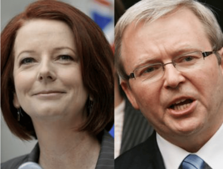 The Julia Gillard And Kevin Rudd Leadership Challenge 3064