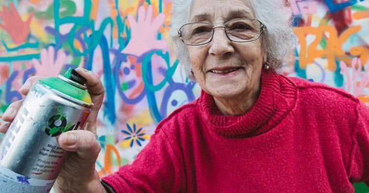 LATA 65 is redefining the 'street art' stereotype with the elderly.