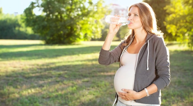 How to exercise safely while pregnant.