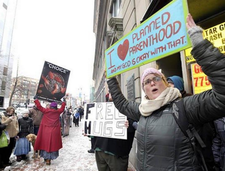 A new Victorian law will ban abortion clinic protesters.