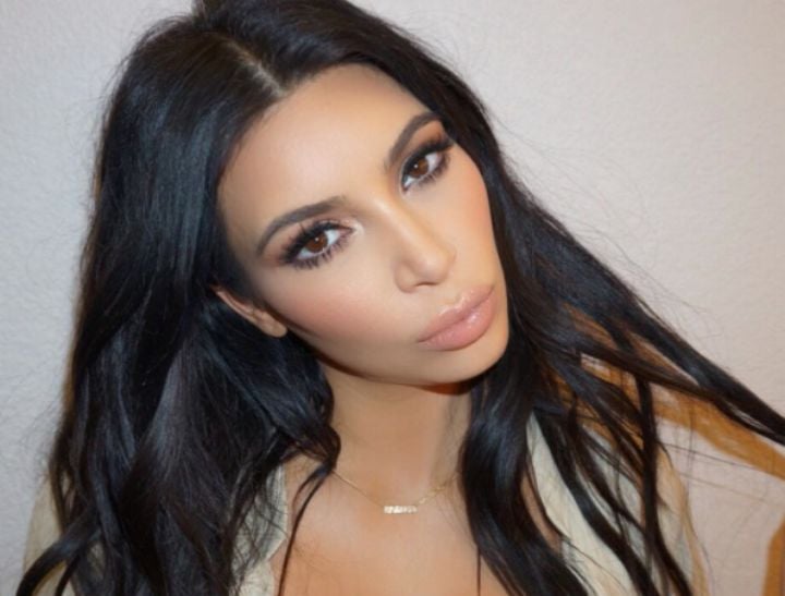 Kim Kardashian Has Posted A Nude Pregnant Selfie