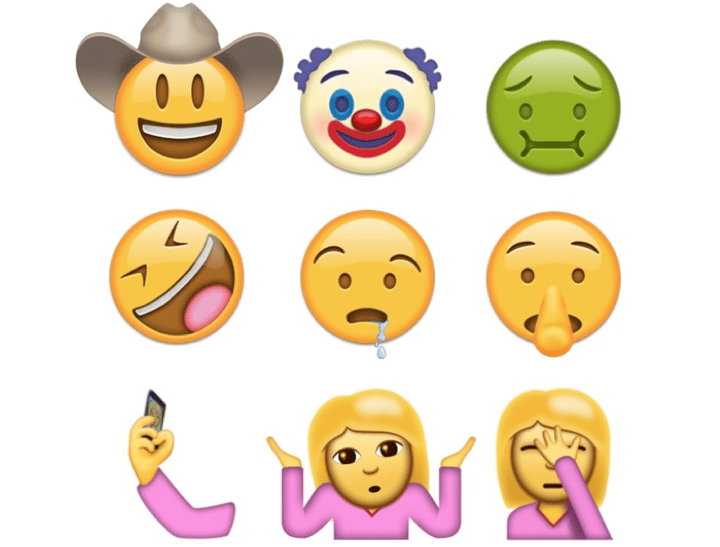 The new emojis coming in 2016.