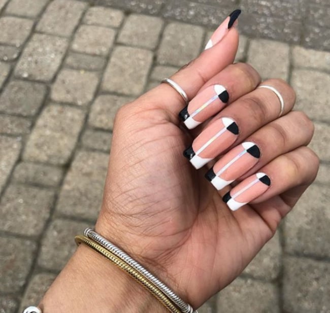 SNS nails