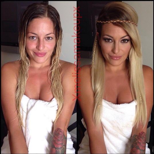 Porn Stars Before And After - Porn stars without make-up look remarkably different and ...