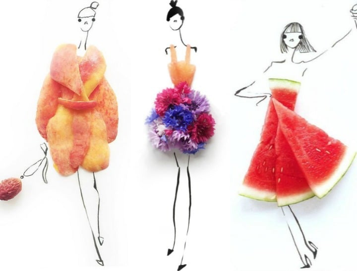 fashion illustration with food gretchen roehrs illustration kale has never looked as chic fashion illustration with food gretchen roehrs illustration kale has never looked as chic