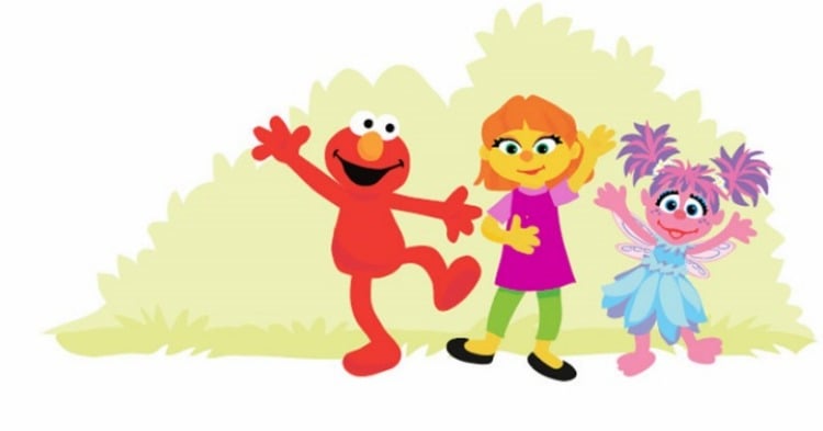 Anti-vaxxers outraged at autistic Sesame Street character.