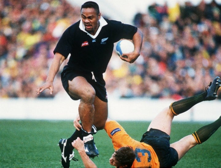 A passionate haka performed at the memorial of Jonah Lomu.