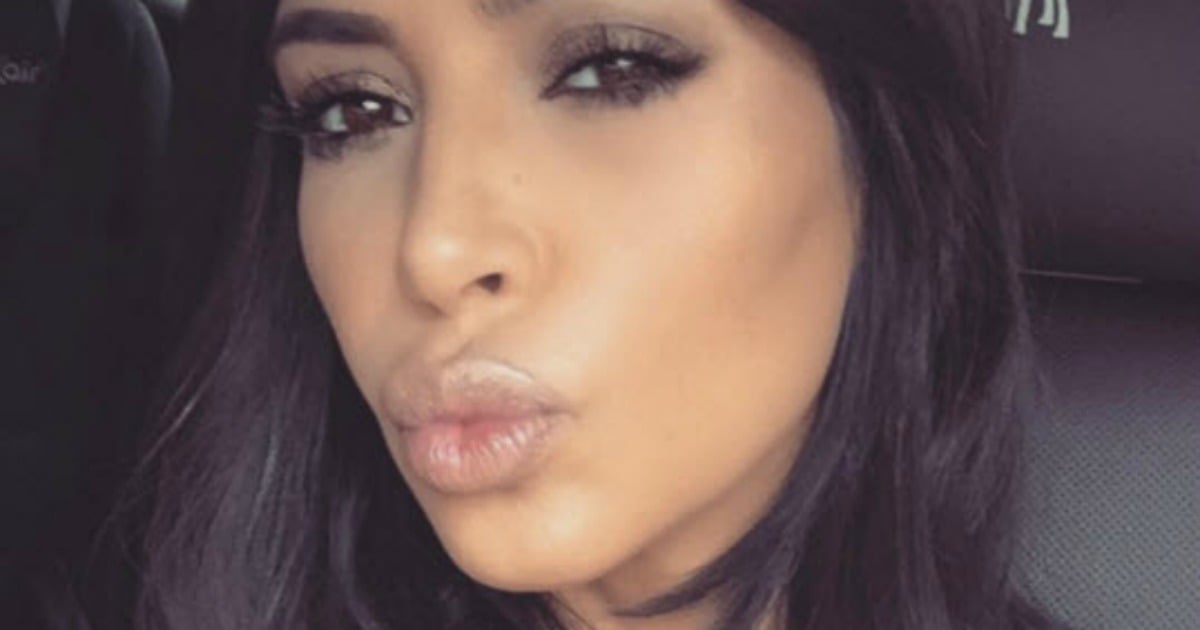 Kim Kardashian posts photo of Saint West, proves he does exist.