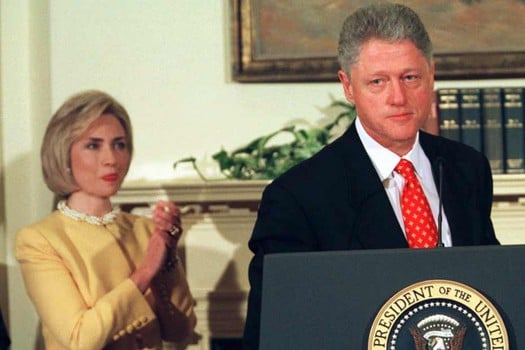 What happened in the White House during the Lewinsky affair