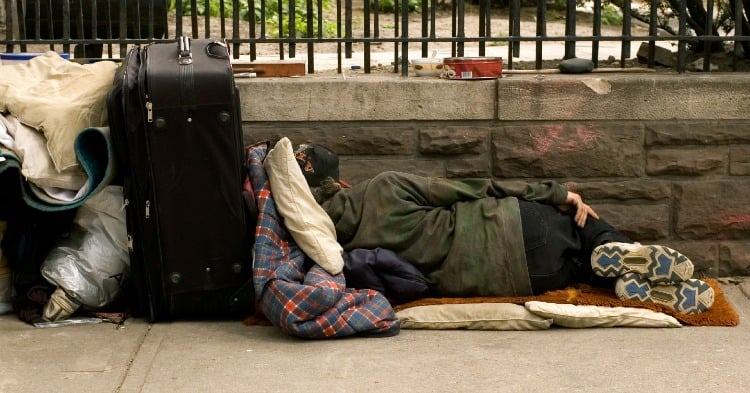 Dead homeless woman Hong Kong McDonalds.