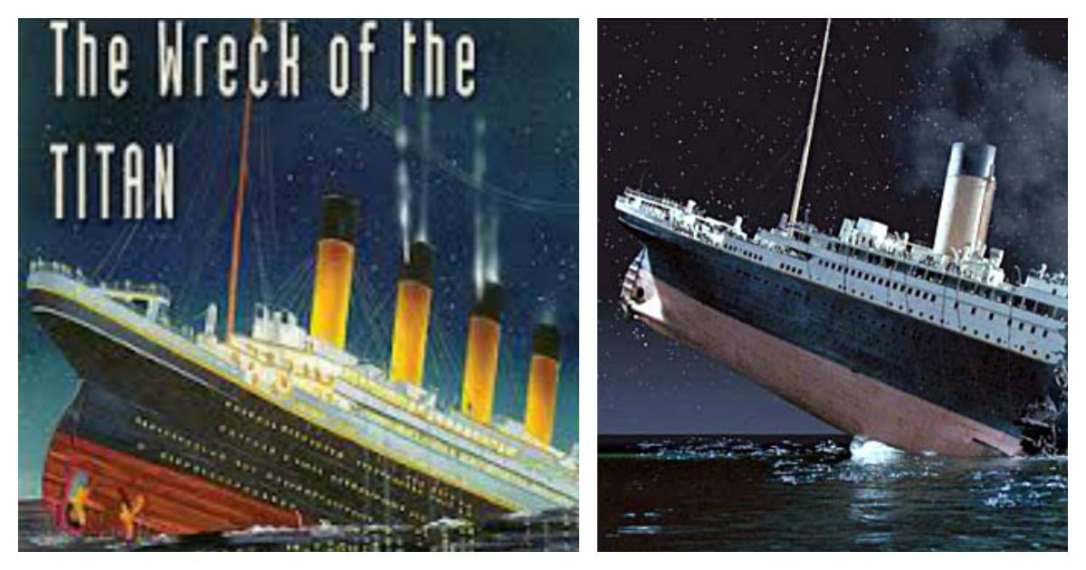 A book predicted Titanic sinking 14 years before tragedy.