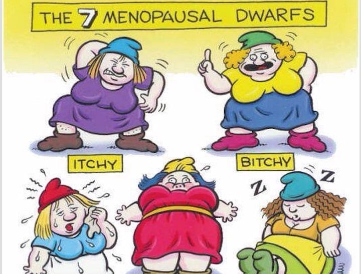 These 7 Dwarves Show What Menopause Is Like 