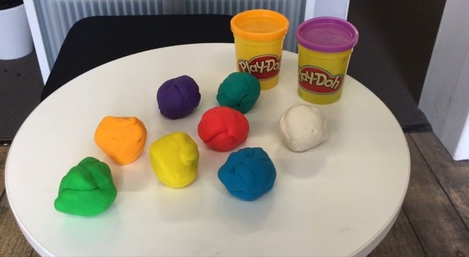 Forget colouring books, try play dough for mindfulness.