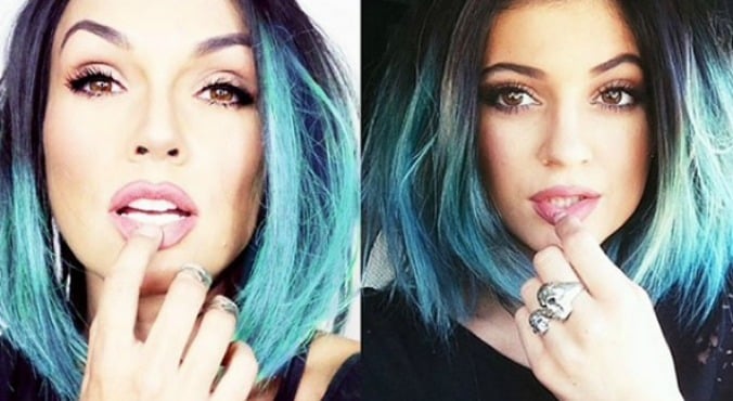 9. Kandee Johnson's Blue Hair Before and After - wide 4