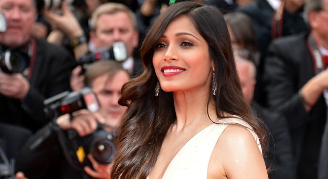 Freida Pinto has short hair after her breakup