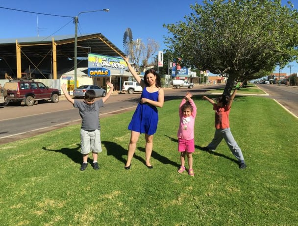 happy family holiday